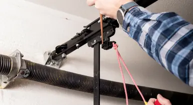 Garage door technician providing local home services